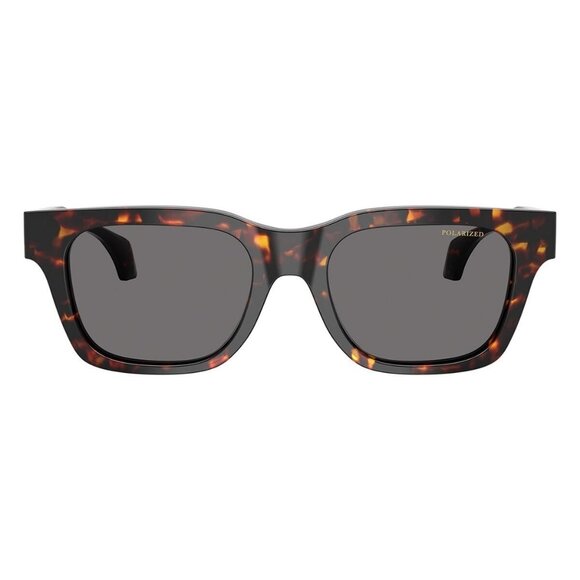 New VERSACE Havana Polarised Square VE4486 5509/81 Sunglasses Women - Picture 2 of 6